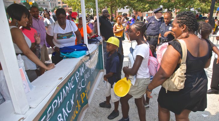 Baltimore Mayor&#039;s Back to School Rally